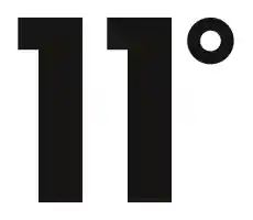 11 Degrees discount codes logo – Save on contemporary men’s streetwear, tracksuits, and fashion essentials