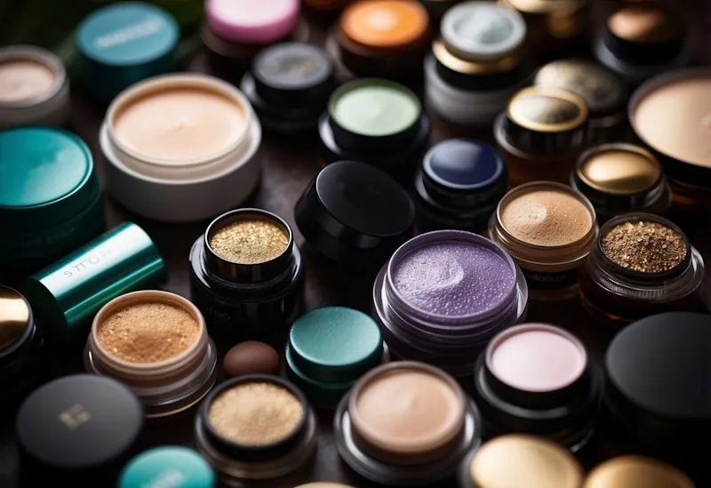 Various discount codes surround a variety of health and beauty brands, with bold and vibrant colours to catch the eye