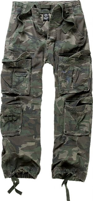 Brandit Pure Vintage Trousers Cargo Trousers woodland