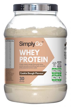 Cookie Dough Whey Protein (900 g Protein Powder)