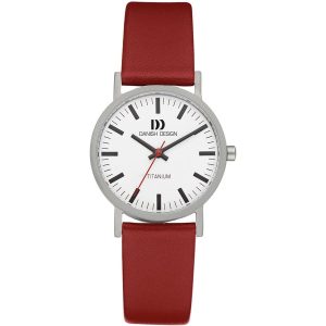 Danish Design Rhine White Red Small Ladies Watch