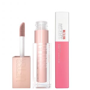 Maybelline Lifter Gloss and Superstay Matte Ink Lipstick Bundle (Various Shades) - 15 Lover