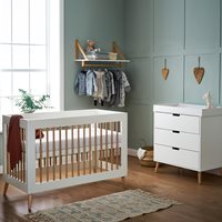 Obaby Maya Mini Cot Bed 2 Piece Nursery Furniture Set