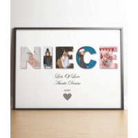Personalised NIECE Photo Gift