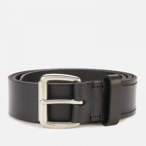 Polo Ralph Lauren Men's Vegan Leather Pp Belt - Black