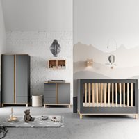 Vox Altitude Cot 3 Piece Nursery Furniture Set - White