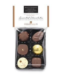 6 Milk Chocolate Selection Gift Pack