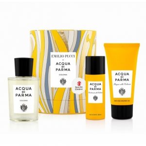 Acqua Di Parma Emilio Pucci Colonia Unisex - Gift Set With 100ml EDC, 75ml Shower Gel and Deodorant Spray