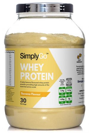 Banana Whey Protein Powder (900 g Protein Powder)