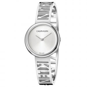 Calvin Klein Mania Quartz Silver Dial Stainless Steel Bracelet Ladies Watch KBK2S116