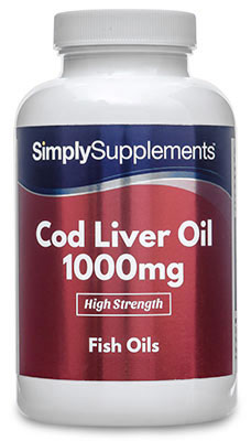 Cod Liver Oil 1000mg (120 Capsules)