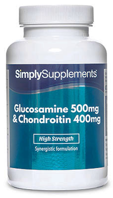 Glucosamine 500mg Chondroitin 400mg (360 Capsules)