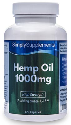 Hemp Seed Oil (120 Capsules)