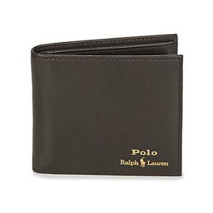 Polo Ralph Lauren GLD FL BFC-WALLET-SMOOTH LEATHER men's Purse wallet in Black. Sizes available:One size