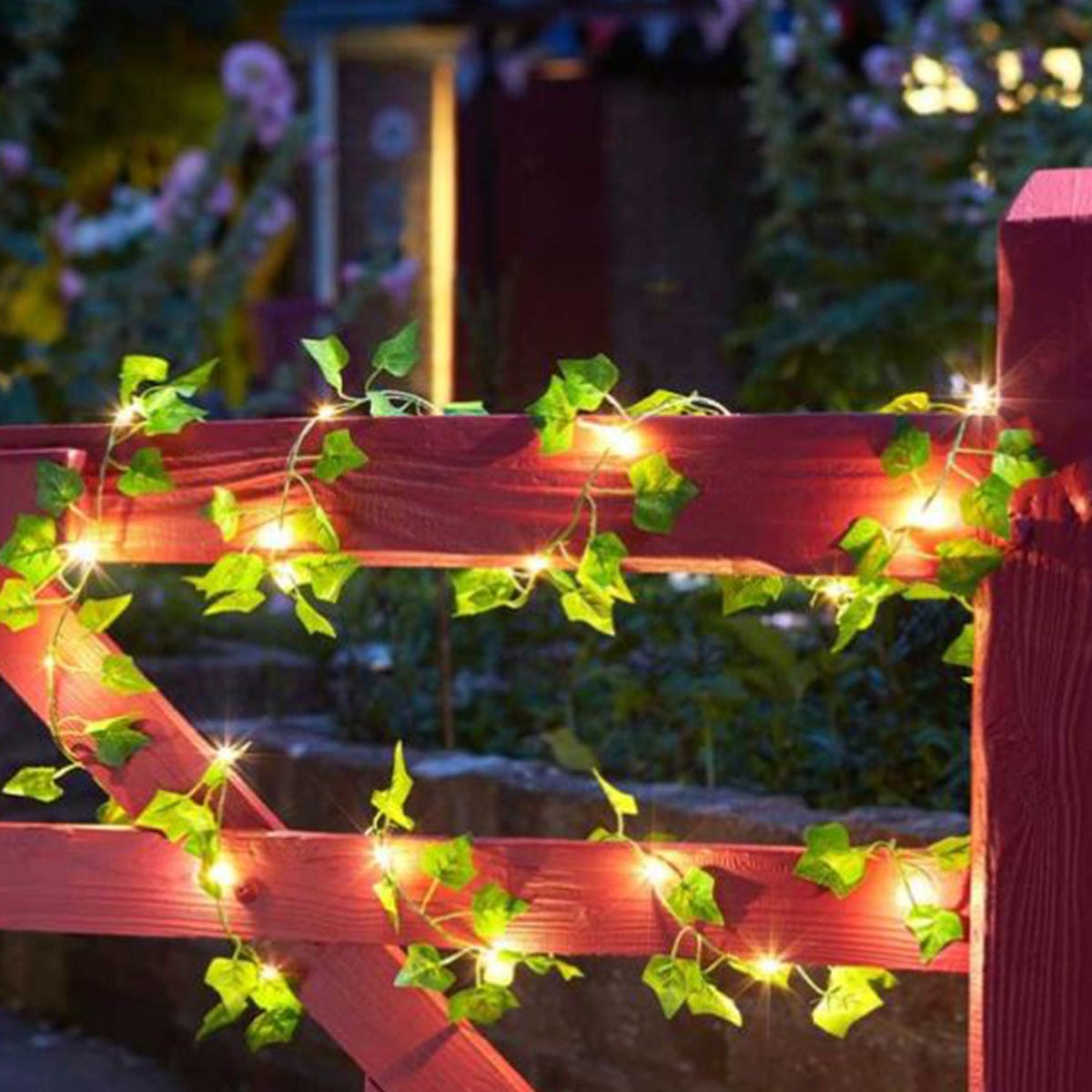 Smart Solar Ivy Firefly String Lights