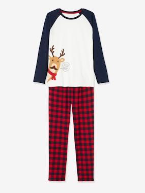 Special Christmas Family Capsule Pyjamas for Men, Oeko-Tex® beige