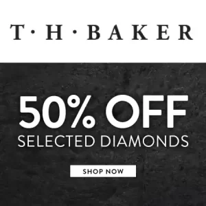 50% off Selected Diamonds at TH Baker