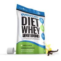 EvoSport Diet Whey Protein with CLA, Acai Berry & Green Tea 1kg - Vanilla