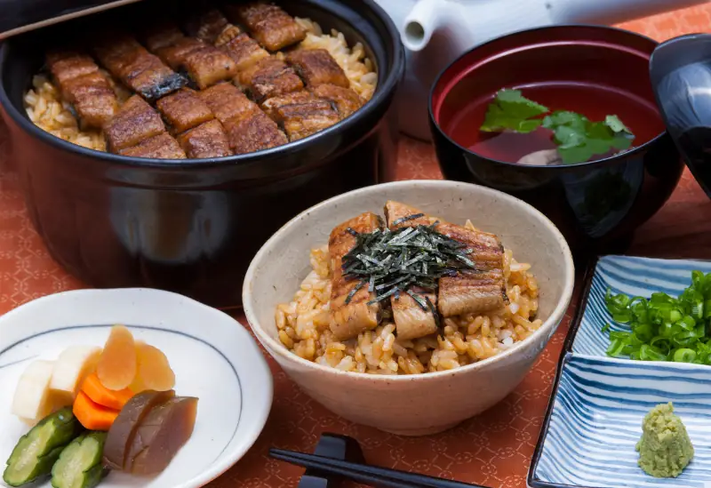 Street food market offering cheap and delicious meals