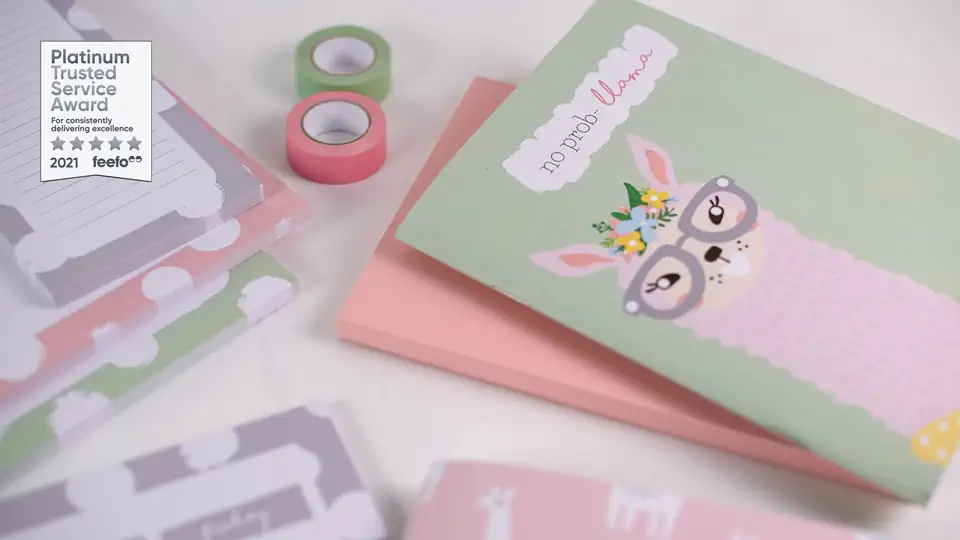 Discounted personalised stationery from dotty about paper using voucher codes