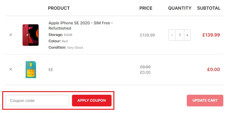 Checkout Discount Code Box