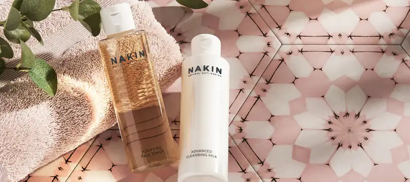 Discounted natural skincare products from Nakin Skincare using voucher codes