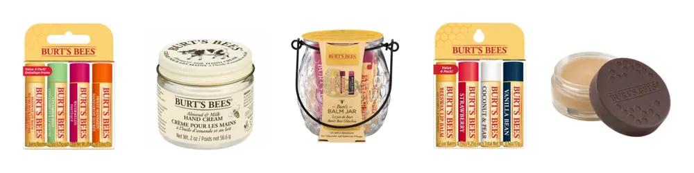 Burt's Bees Natural Lip Care, Skin & Body Care Products