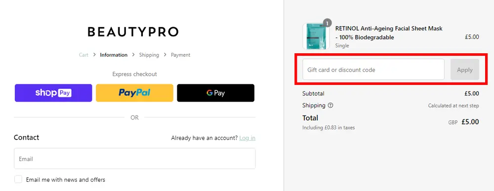 How to use BeautyPro Discount Codes