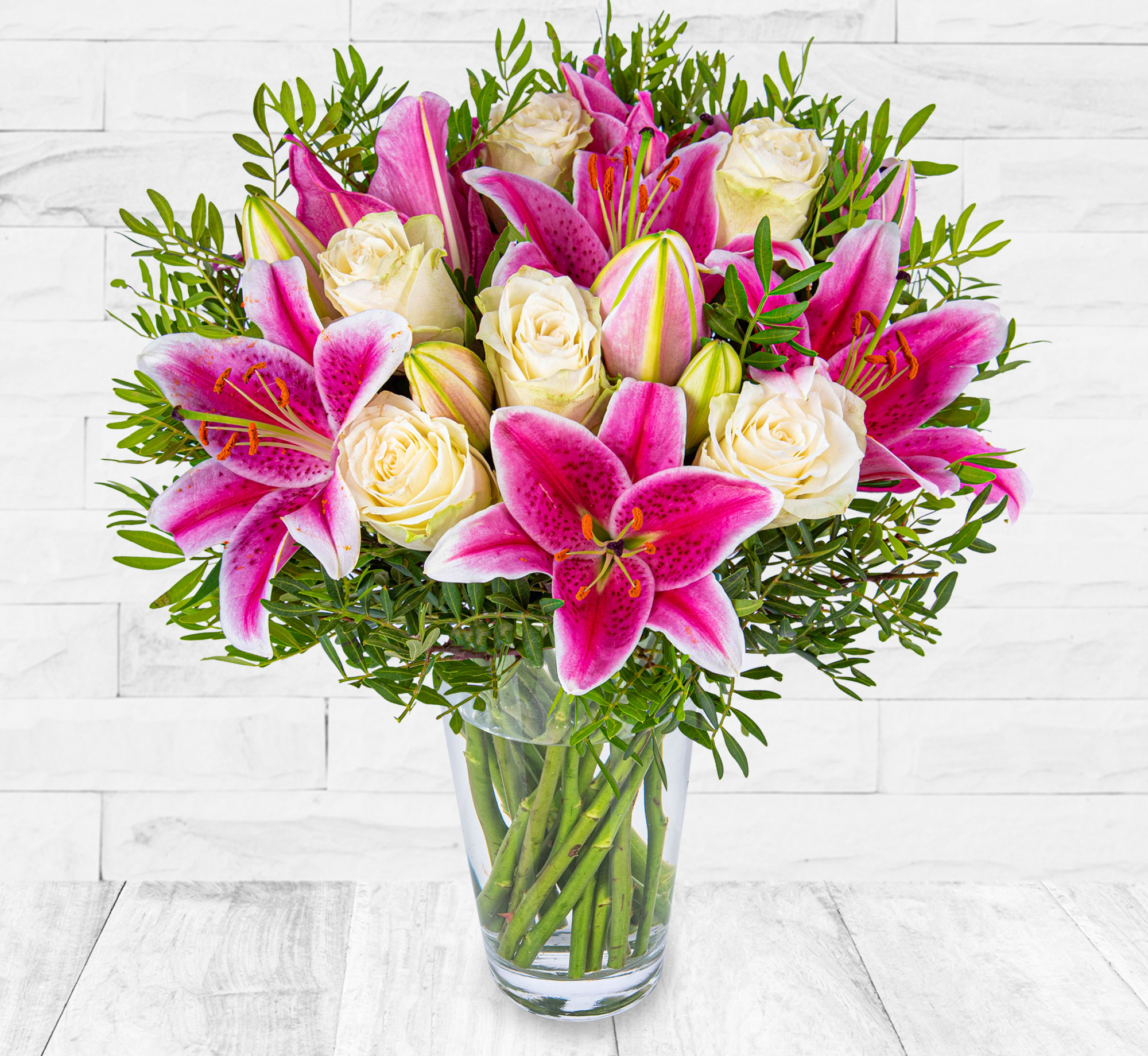 Classic Roses and Lilies