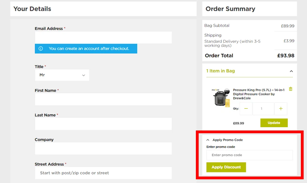 How to Use a High Street TV Discount Code