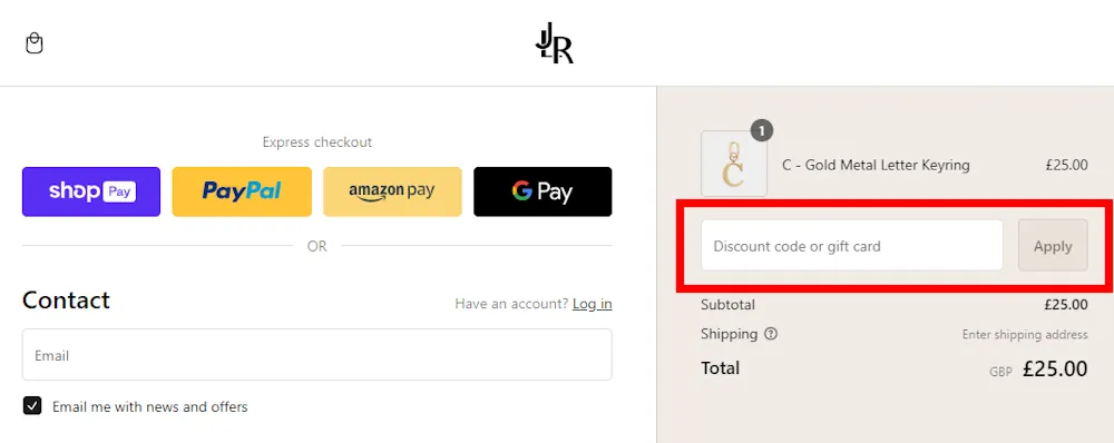 How to Use a Johnny Loves Rosie Discount Code