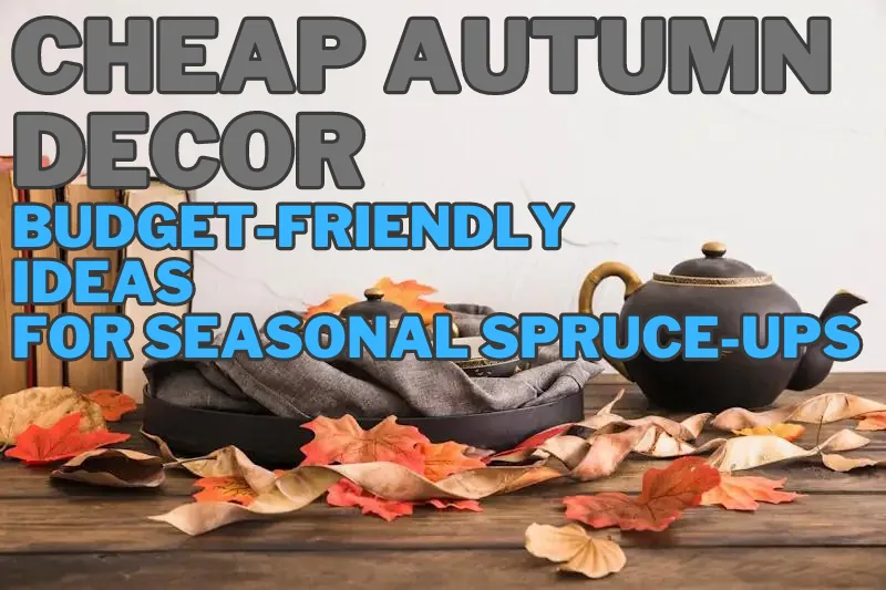 Cheap Autumn Decor Ideas for Homes in the UK