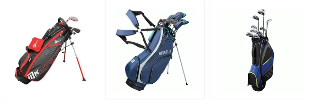 Discounted full golf sets from Hotgolf using voucher codes