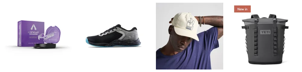 Discounted sports apparel from Kitbox using voucher codes