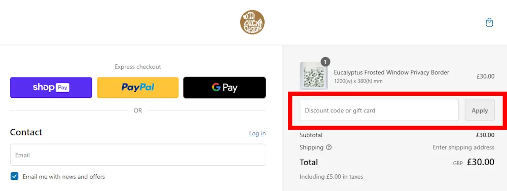 Verified instructions on how to use our Dizzy Duck Designs voucher code at checkout.
