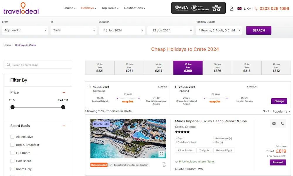 Instructions on how to use a Travelodeal discount code at checkout on travelodeal.co.uk
