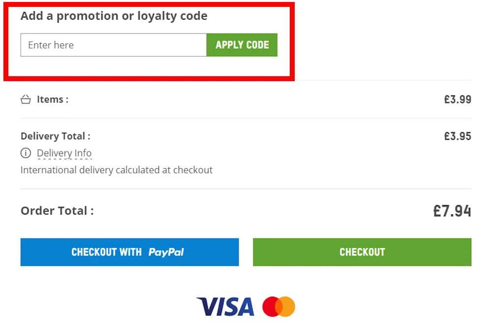 How to enter a Oxfam Shop voucher code in the checkout area on onlineshop.oxfam.org.uk