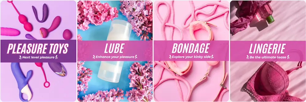 Discounted adult sex toys and lingerie from Sex Superstore using voucher codes