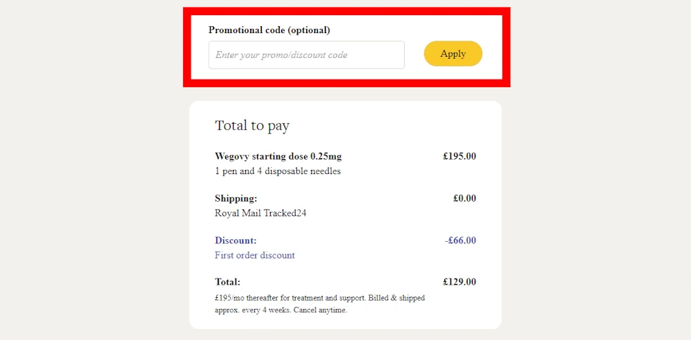 Verified instructions on how to enter our levity discount code at checkout at joinlevity.co.uk.