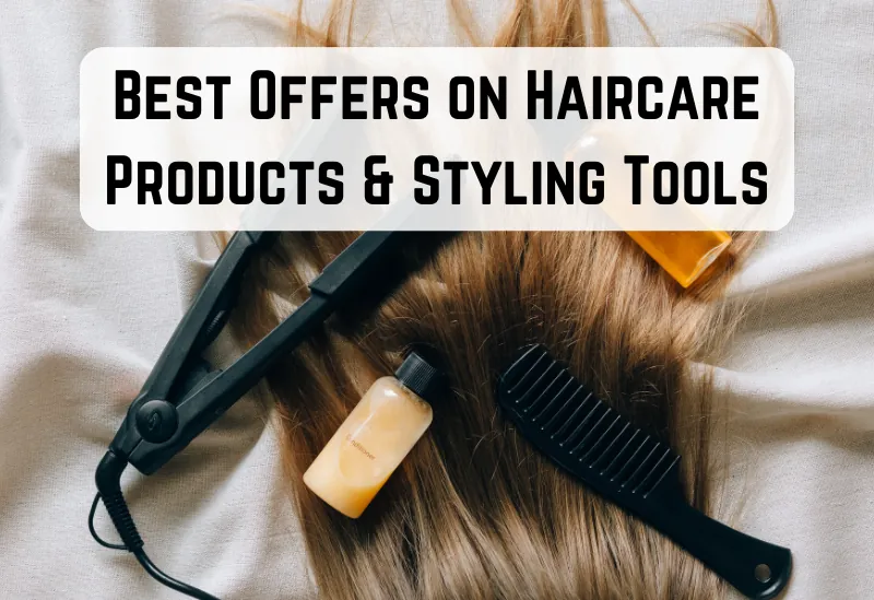 Discover the best offers on haircare products and styling tools at Savzz.co.uk with top beauty brands.
