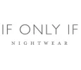 If Only If Nightwear logo If Only If Official logo